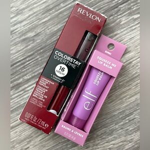 Revlon ColorStay Lipcolor + e.l.f. Grape Lip Balm | NEW Bundle